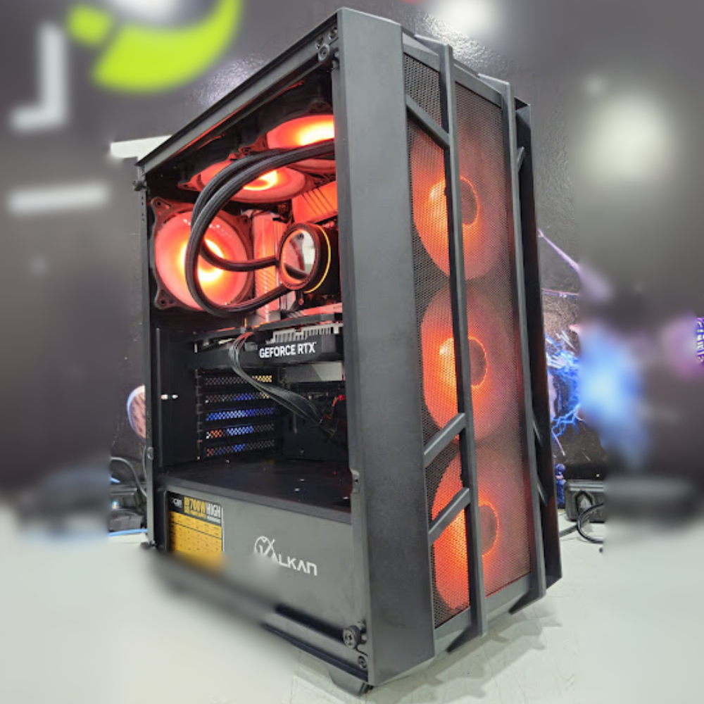 Nº10 - (PC0083) PC GAMER I5-12400F + RTX 4060 8GB PYTHON