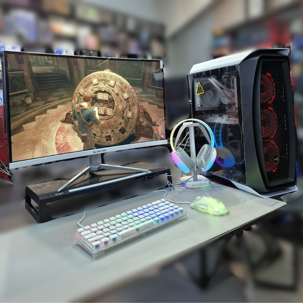 Nº3 - (PC0047) SETUP WHITE Ryzen 5600 + RTX 3050 GALAX 6GB